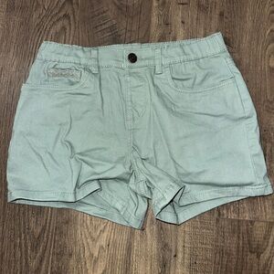 Carter's Mint Green Cotton Cargo-Style Shorts